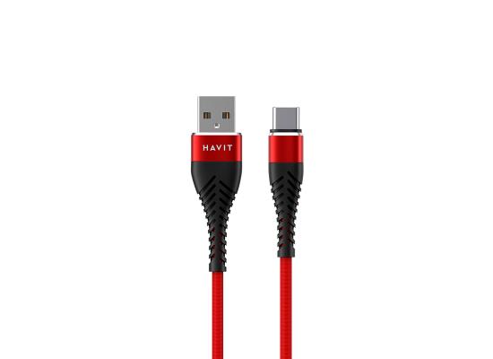 HAVIT CB706 USB TO MICRO PU BRAIDED CABLE 1.0M